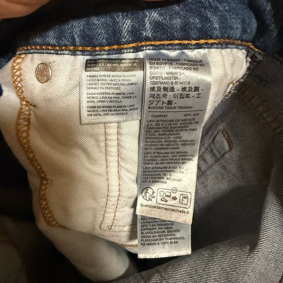 Levi’s 569 Loose Straight Fit Jeans Medium Wash W32 L32 - Picture 5 of 5